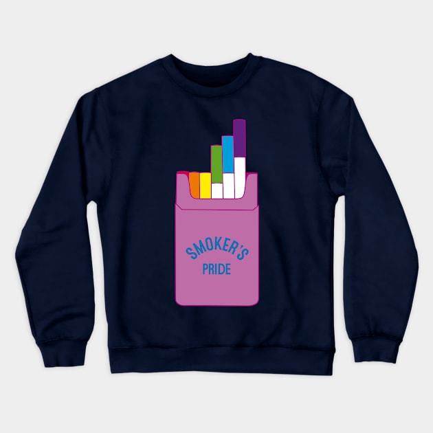 Smoker's Pride Crewneck Sweatshirt by AquaMockingbird